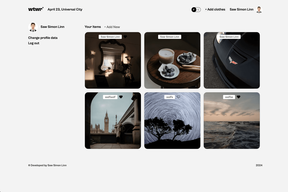WTWR (What to Wear) screenshot 3