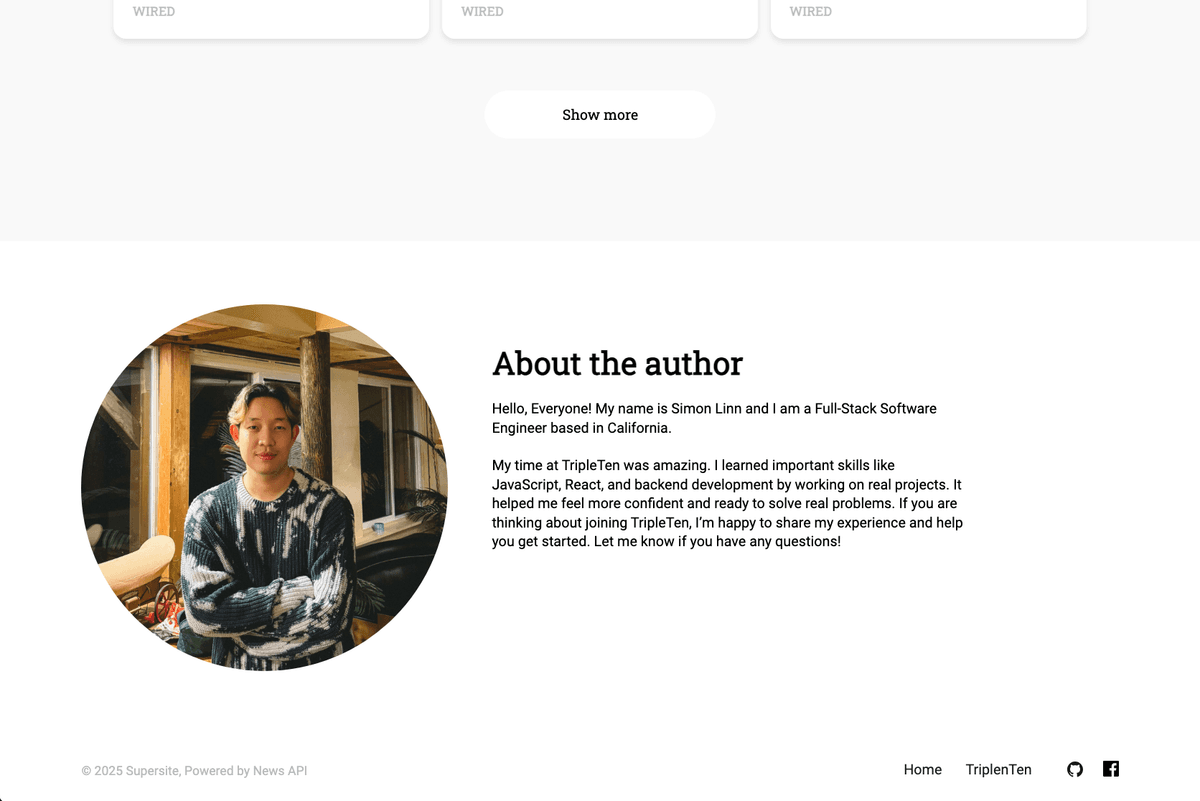 News Explorer screenshot 2